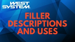 west system fillers and their uses
